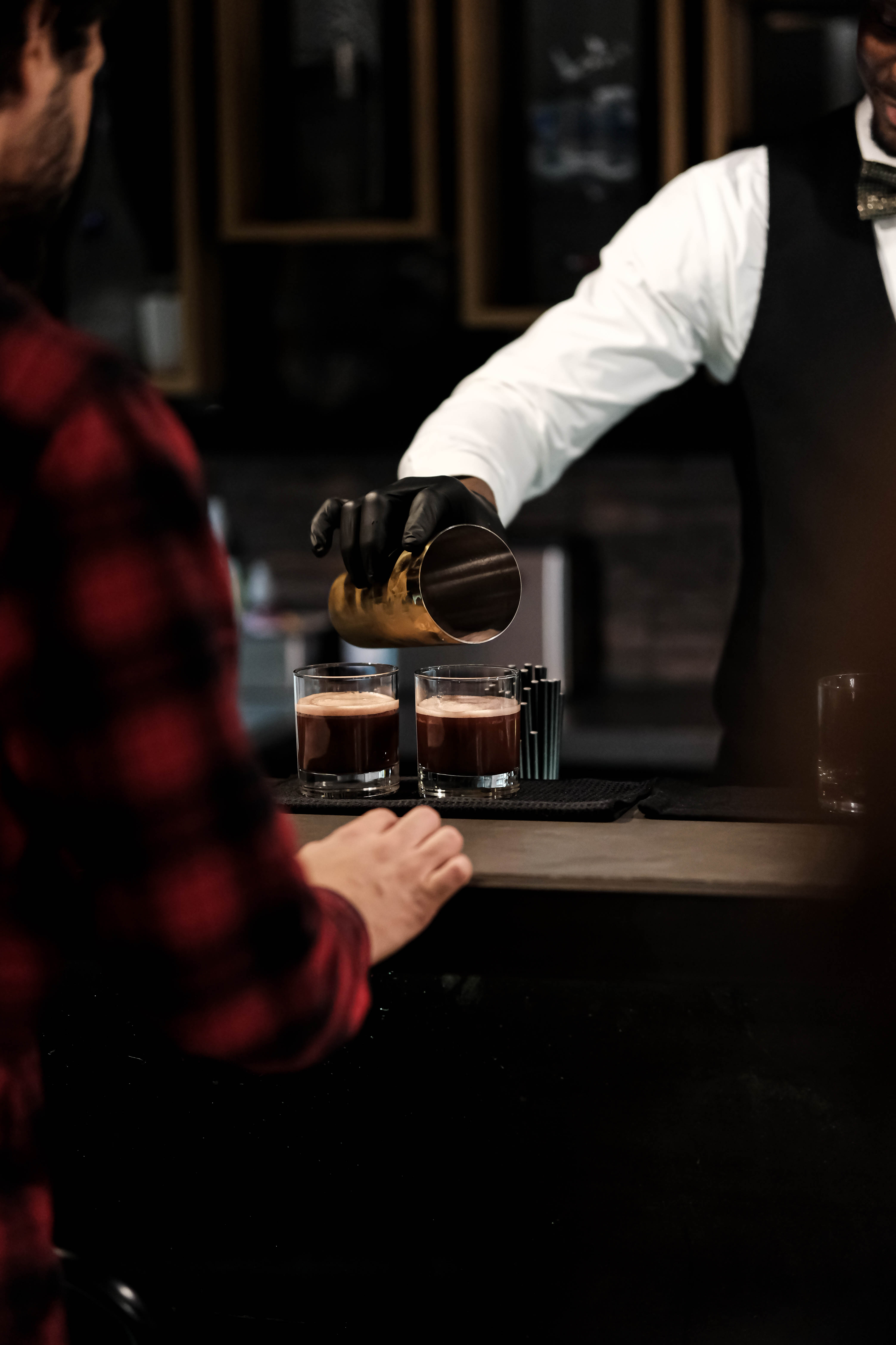 Service de cocktails POZ au bar